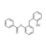 CAS#: 71893-14-6, 2-(2-Hydroxybenzyl)phenyl benzoate