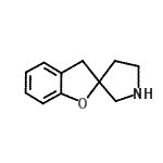 CAS#: 71916-78-4, 3H-Spiro[1-benzofuran-2,3'-pyrrolidine]