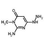 CAS 登录号：719298-79-0， 2-氨基-6-肼基-3-甲基-4(3H)-嘧啶酮