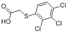 CAS 登录号：71965-10-1， ((2,3,4-三氯苯基)硫代)乙酸
