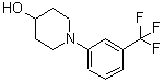 CAS 登录号：71989-92-9， 1-[3-(三氟甲基)苯基]-4-哌啶醇