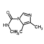 CAS#: 72002-29-0, N,4,5-Trimethyl-1H-imidazole-1-carboxamide