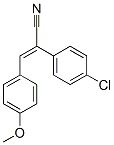CAS 登录号：72030-11-6， (Z)-2-(4-氯苯基)-3-(4-甲氧基苯基)丙-2-烯腈