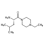 CAS#: 720656-32-6, (2S)-2-Amino-1-(4-ethyl-1-piperazinyl)-4-methyl-1-pentanone