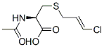 CAS 登录号：72072-41-4， N-乙酰基-S-(3-氯丙-2-烯基)半胱氨酸