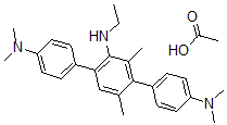 CAS#: 72102-66-0, 3,6-Bis(4-Dimethylaminophenyl)-N-Ethyl-2,4-Dimethylaniline Acetate