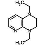 CAS#: 72128-57-5, 1,4-Diethyl-1,2,3,4-tetrahydropyrido[2,3-b]pyrazine
