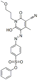 CAS#: 72152-88-6, Phenyl 4-[(2Z)-2-[5-Cyano-1-(3-Methoxypropyl)-4-Methyl-2,6-Dioxopyridin-3-Ylidene]Hydrazinyl]Benzenesulfonate