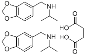 CAS#: 72156-42-4, N-(1,3-Benzodioxol-5-Ylmethyl)Propan-2-Amine; N-(1,3-Benzodioxol-5-Ylmethyl)Propan-2-Amine; Butanedioic Acid