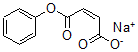CAS 登录号：72175-35-0， (Z)-4-氧代-4-苯氧基丁-2-烯酸钠