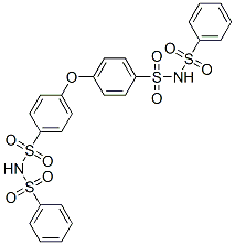 CAS 登录号：7218-44-2， N,N'-二(苯基磺酰基)-4,4'-氧基二(苯磺酰胺)