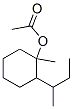 CAS 登录号：72183-75-6， 1-甲基-2-(1-甲基丙基)环己基乙酸酯