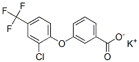 CAS 登录号:72252-48-3, 3-(2-氯-4-三氟甲基)苯氧基)苯甲酸钾盐