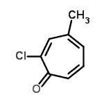 CAS#: 72271-69-3, 2-Chloro-4-methyl-2,4,6-cycloheptatrien-1-one