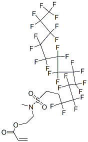 CAS#: 72276-06-3, 2-[Methyl[(3,3,4,4,5,5,6,6,7,7,8,8,9,9,10,10,11,11,12,12,13,13,14,14,14-Pentacosafluorotetradecyl)Sulphonyl]Amino]Ethyl Acrylate