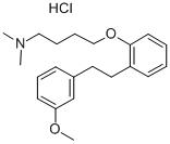 CAS 登录号：72279-04-0， 4-[2-[2-(3-甲氧基苯基)乙基]苯氧基]-N,N-二甲基丁烷-1-胺盐酸盐