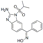CAS#: 72301-78-1, (NZ)-N-[(2-Amino-3-Propan-2-Ylsulfonylbenzimidazol-5-Yl)-Phenylmethylidene]Hydroxylamine