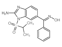 CAS#: 72301-79-2, (NE)-N-[(2-Amino-3-Propan-2-Ylsulfonylbenzimidazol-5-Yl)-Phenylmethylidene]Hydroxylamine