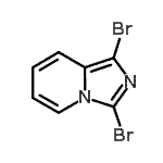 CAS 登录号：72315-45-8， 1,3-二溴咪唑并[1,5-a]吡啶