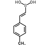 CAS 登录号：72316-17-7， [(E)-2-(4-甲基苯基)乙烯基]硼酸