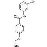 CAS#: 723255-70-7, 4-Ethoxy-N-(3-hydroxyphenyl)benzamide