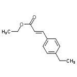 CAS#: 723304-09-4, Ethyl (2E)-3-(4-ethylphenyl)acrylate