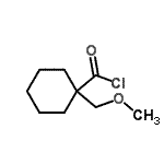 CAS#: 72335-85-4, 1-(Methoxymethyl)cyclohexanecarbonyl chloride