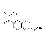 CAS 登录号：72337-73-6， 2-溴-1-(6-甲氧基-2-萘基)-1-丙酮