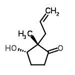 CAS#: 72345-34-7, (2S,3S)-2-Allyl-3-hydroxy-2-methylcyclopentanone