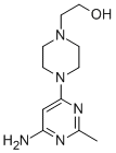 CAS 登录号：723510-50-7， 4-(2-氨基-6-甲基-4-嘧啶基)-1-哌嗪乙醇
