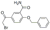 CAS 登录号：72370-19-5， 5-(2-溴乙酰基)-2-(苯基甲氧基)苯甲酰胺