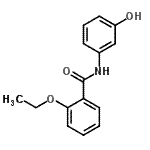 CAS 登录号：723757-73-1， 2-乙氧基-N-(3-羟基苯基)苯甲酰胺