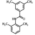 CAS 登录号：724429-78-1， N-(2,6-二甲基苯基)-3,5-二甲基苯甲酰胺