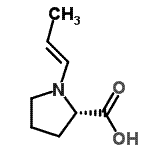 CAS 登录号：724459-18-1， 1-[(1E)-1-丙烯-1-基]-L-脯氨酸