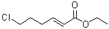 CAS 登录号：72448-92-1， (2E)-6-氯-2-己烯酸乙酯