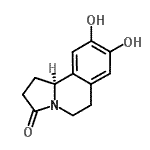 CAS#: 724706-17-6, (10bS)-8,9-Dihydroxy-1,5,6,10b-tetrahydropyrrolo[2,1-a]isoquinolin-3(2H)-one