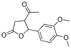 CAS 登录号：72471-47-7， 4-乙酰基-5-(3,4-二甲氧基苯基)四氢呋喃-2-酮