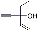 CAS 登录号：7250-92-2， 3-乙基-1-戊烯-4-炔-3-醇