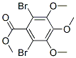 CAS 登录号：7251-49-2， 2,6-二溴-3,4,5-三甲氧基-苯甲酸甲酯