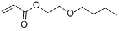 CAS 登录号：7251-90-3， 2-丁氧基乙基 2-丙烯酸酯