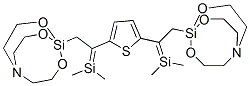 CAS 登录号：72517-67-0， [1-[5-[1-二甲基硅烷基亚基-2-(4,6,11-三氧杂-1-氮杂-5-硅杂双环[3.3.3]十一烷-5-基)乙基]四氢噻吩-2-基]-2-(4,6,11-三氧杂-1-氮杂-5-硅杂双环[3.3.3]十一烷-5-基)亚乙基]-二甲基硅烷