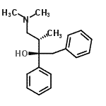 CAS 登录号：72541-03-8， (2R,3S)-4-(二甲基氨基)-3-甲基-1,2-二苯基-2-丁醇