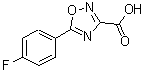 CAS#: 72542-80-4, 5-(4-Fluorophenyl)-1,2,4-oxadiazole-3-carboxylic acid