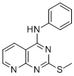 CAS 登录号：72564-74-0， 2-甲硫基-N-苯基吡啶并[3,2-e]嘧啶-4-胺