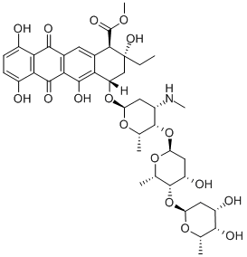 CAS 登录号：72586-21-1， Alcindoromycin