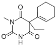 CAS 登录号：726-78-3， N-甲基环己巴比妥