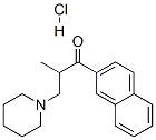 CAS 登录号：72637-22-0， 2-甲基-1-萘-2-基-3-哌啶-1-基丙-1-酮盐酸盐