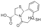 CAS 登录号：72679-47-1， 2-(2-羟基苯基)-3-(3-硫基丙酰)-1,3-噻唑烷-4-羧酸