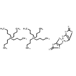 CAS#: 72688-91-6, Bis(N,N,N-tributyl-1-butanaminium) bis[4,5-di(sulfanyl-kappaS)-1,3-dithiole-2-thionato(2-)]platinate(2-)