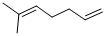 CAS 登录号：7270-50-0， 6-甲基-1,5-庚二烯